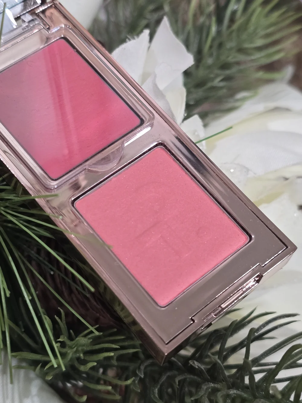 Patrick Ta Luxe Pink Cream-to-Powder Blush Duo In Shade She's That Girl
